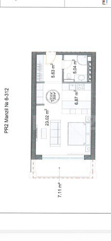 Satılır 1 otaqlı yeni tikili 57 m², Sea Breeze q., photo 6 from 7