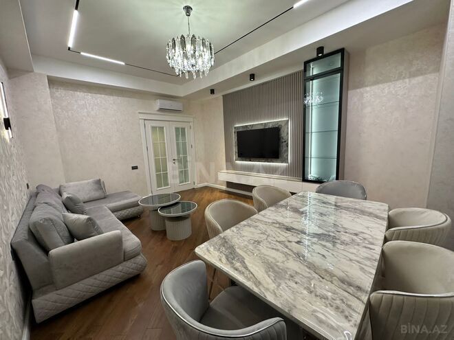 İcarəyə verilir 3 otaqlı yeni tikili 140 m², Ağ şəhər q., photo 1 from 29