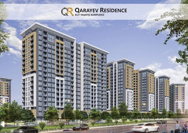 Satılır 3 otaqlı yeni tikili 94 m², Qara Qarayev m., photo 3 from 6