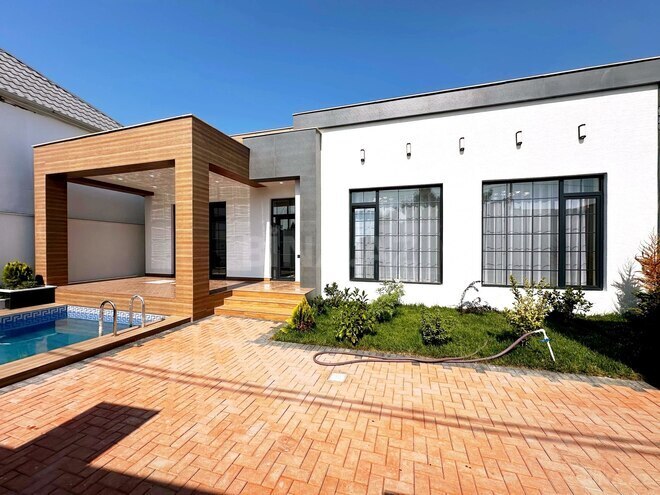 Satılır 4 otaqlı həyət evi/bağ evi 180 m², Mərdəkan q., photo 1 from 17