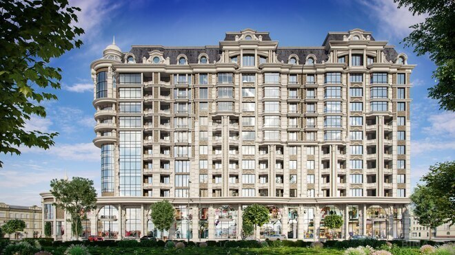 Сдаётся 3-комн. новостройка 100 м², м. Ичеришехер, photo 1 from 21