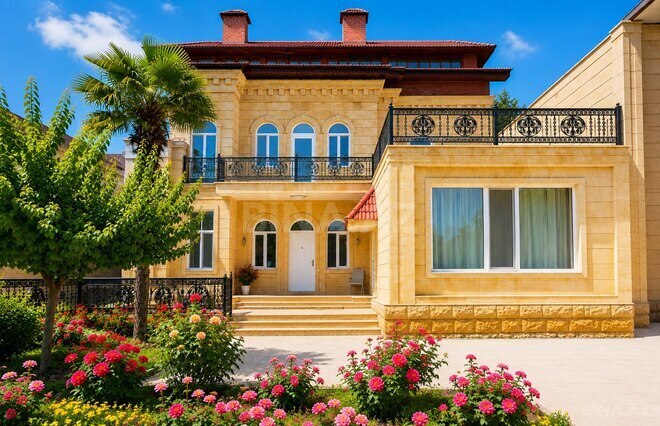 Продаётся 6-комн. дом/дача 550 м², м. Элмляр Академиясы, photo 1 from 14