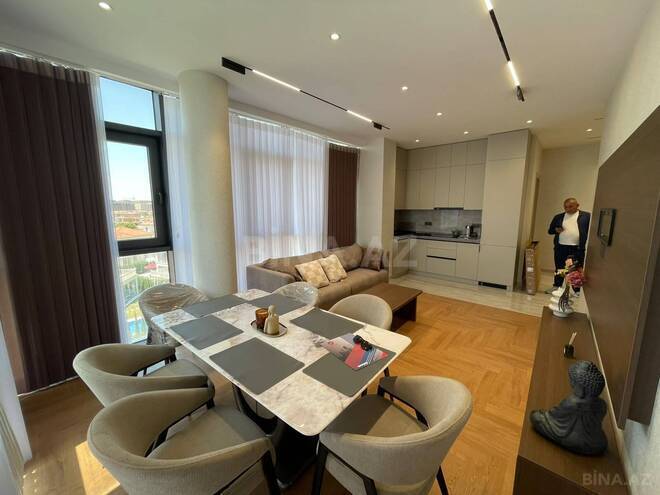 İcarəyə verilir 3 otaqlı yeni tikili 100 m², Sea Breeze q., photo 5 from 24