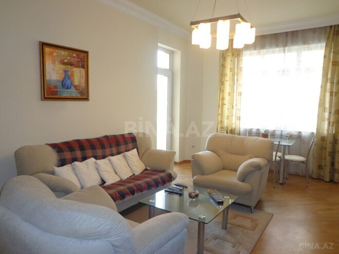 İcarəyə verilir 2 otaqlı yeni tikili 90 m², Nizami m., photo 1 from 13
