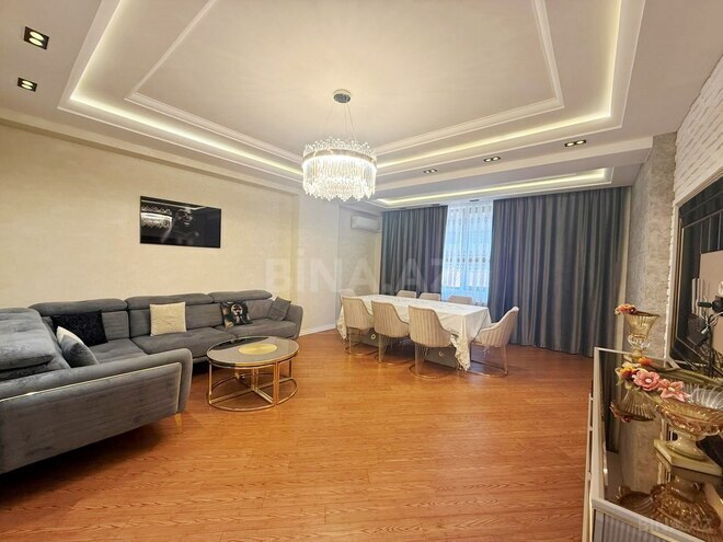 İcarəyə verilir 3 otaqlı yeni tikili 122 m², Elmlər Akademiyası m., photo 4 from 19