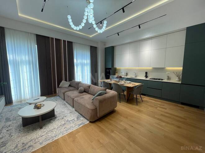 İcarəyə verilir 3 otaqlı yeni tikili 105 m², Ağ şəhər q., photo 1 from 28
