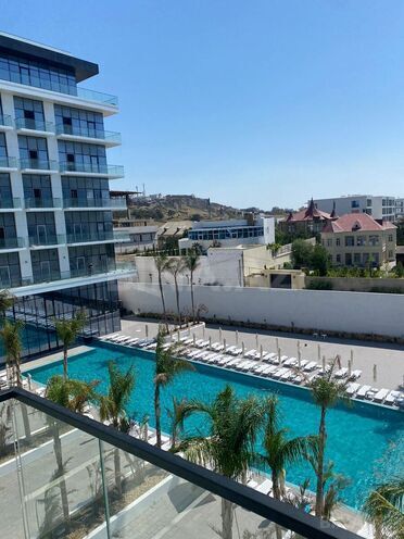 İcarəyə verilir 1 otaqlı yeni tikili 80 m², Sea Breeze q., photo 1 from 12