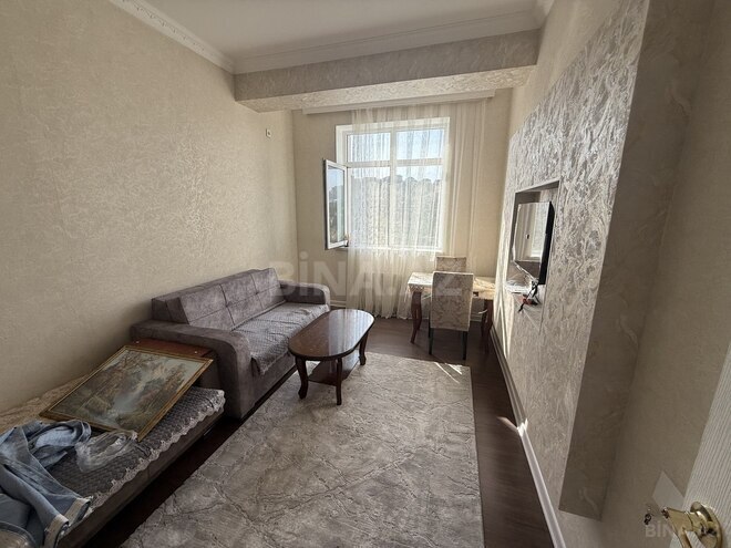 İcarəyə verilir 1 otaqlı yeni tikili 45 m², İnşaatçılar m., photo 1 from 10