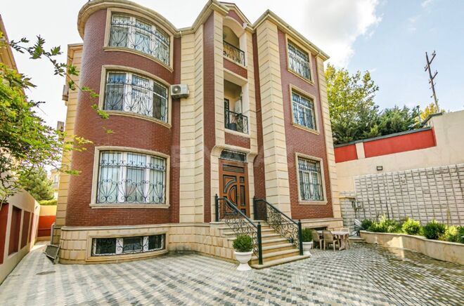 İcarəyə verilir 8 otaqlı həyət evi/bağ evi 600 m², Badamdar q., photo 1 from 32