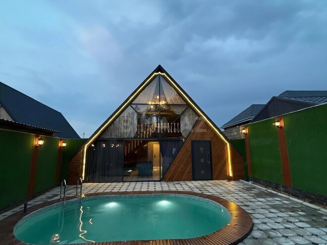 İcarəyə verilir 4 otaqlı həyət evi/bağ evi 300 m², Novxanı q., photo 1 from 26