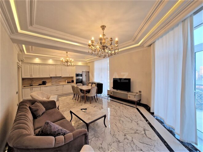 İcarəyə verilir 4 otaqlı yeni tikili 170 m², Ağ şəhər q., photo 1 from 14