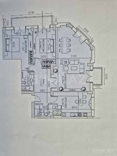 Продаётся 3-комн. новостройка 137 м², пос. Аг шехер, photo 3 from 11