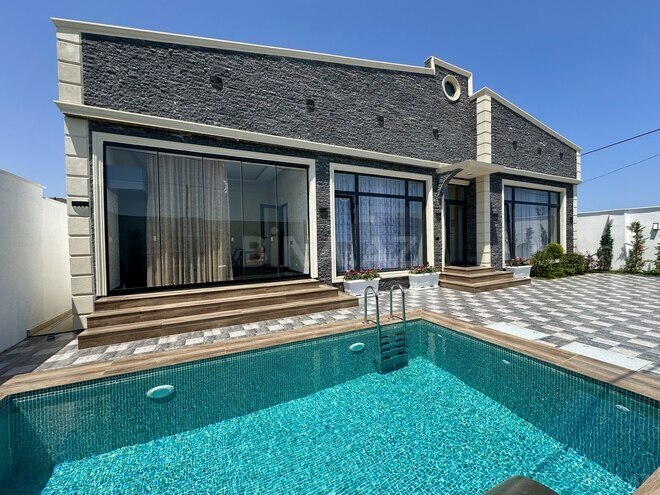 Satılır 4 otaqlı həyət evi/bağ evi 170 m², Mərdəkan q., photo 1 from 13