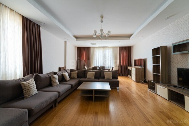 İcarəyə verilir 3 otaqlı yeni tikili 150 m², Nərimanov r., photo 3 from 28