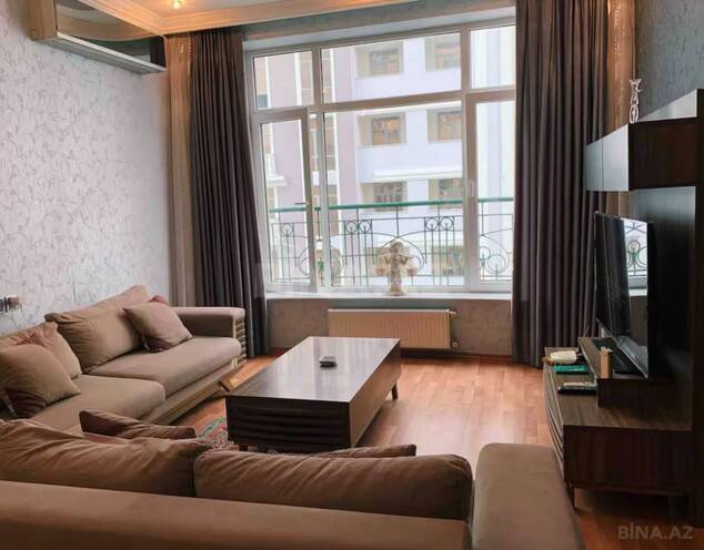 İcarəyə verilir 3 otaqlı yeni tikili 110 m², Nərimanov r., photo 3 from 14