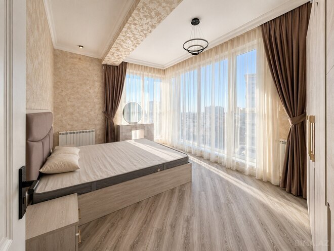 İcarəyə verilir 3 otaqlı yeni tikili 90 m², İnşaatçılar m., photo 4 from 14