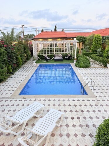 İcarəyə verilir 4 otaqlı həyət evi/bağ evi 300 m², Mərdəkan q., photo 1 from 21