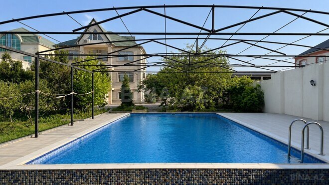 İcarəyə verilir 6 otaqlı həyət evi/bağ evi 420 m², Novxanı q., photo 1 from 32