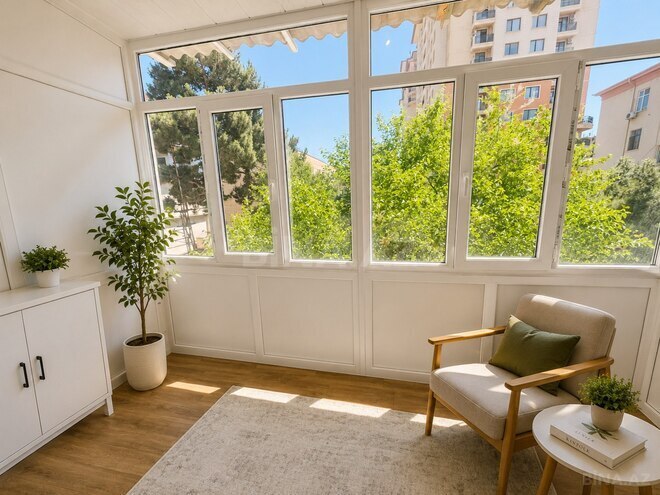 Satılır 3 otaqlı köhnə tikili 85 m², Qara Qarayev m., photo 12 from 14