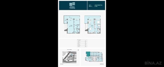 Satılır 2 otaqlı yeni tikili 99.2 m², Nardaran q., photo 9 from 10