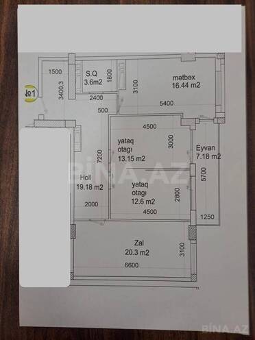 Satılır 3 otaqlı yeni tikili 109 m², 28 May m., photo 4 from 8