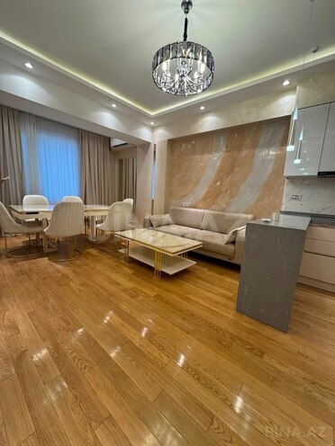 İcarəyə verilir 3 otaqlı yeni tikili 107 m², Gənclik m., photo 1 from 9