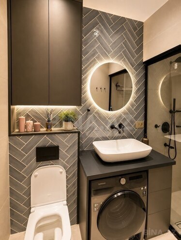 İcarəyə verilir 1 otaqlı yeni tikili 47 m², Ağ şəhər q., photo 8 from 11