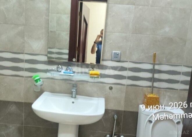 İcarəyə verilir 3 otaqlı yeni tikili 103 m², Yeni Yasamal q., photo 14 from 16