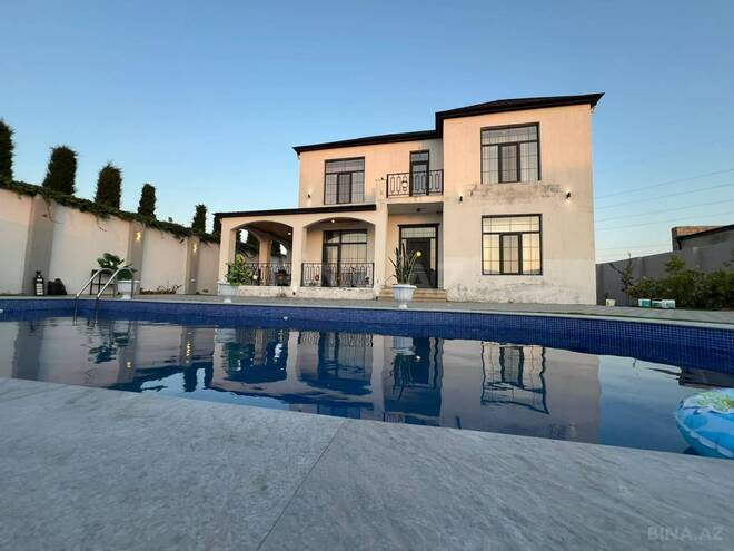 İcarəyə verilir 4 otaqlı həyət evi/bağ evi 220 m², Mərdəkan q., photo 1 from 28