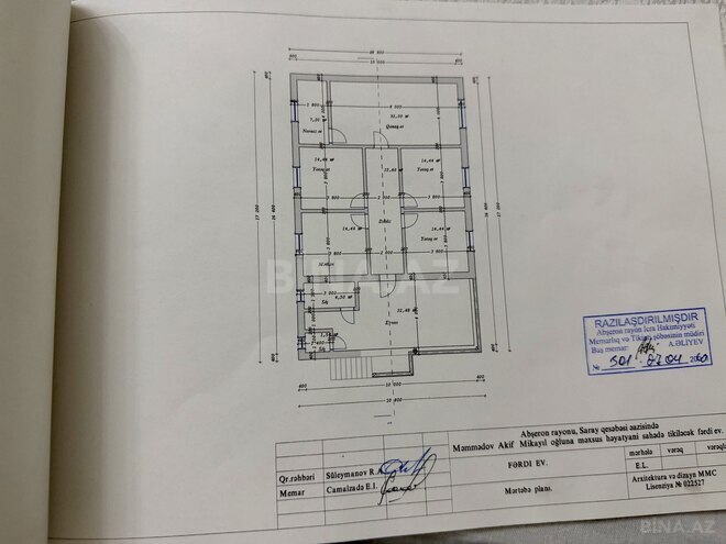 Satılır 8 otaqlı həyət evi/bağ evi 320 m², Saray q., photo 8 from 30