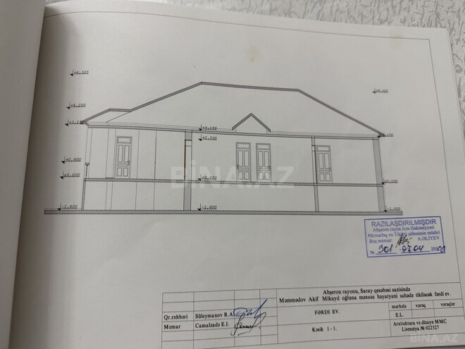 Satılır 8 otaqlı həyət evi/bağ evi 320 m², Saray q., photo 7 from 30
