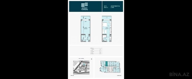 Продаётся 2-комн. новостройка 41.4 м², пос. Нардаран, photo 9 from 10