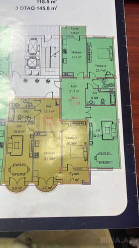 Satılır 2 otaqlı yeni tikili 118.5 m², Gənclik m., photo 5 from 14