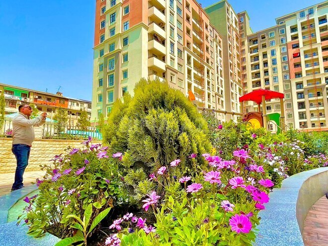 İcarəyə verilir 1 otaqlı yeni tikili 55 m², Qara Qarayev m., photo 14 from 15