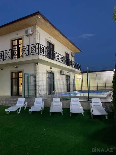İcarəyə verilir 5 otaqlı həyət evi/bağ evi 200 m², Xəzər r., photo 24 from 32