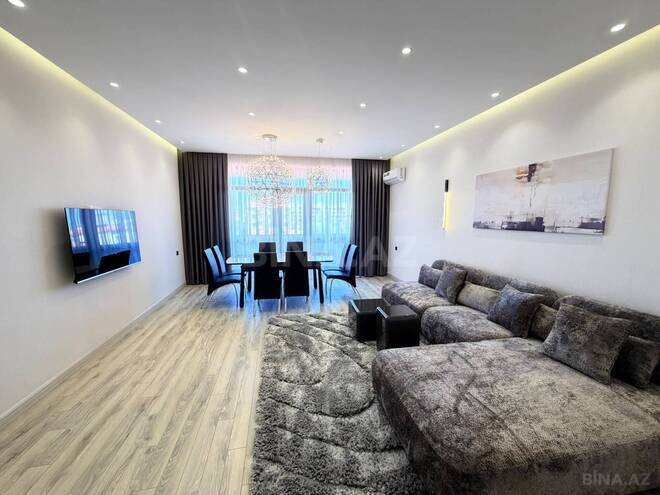İcarəyə verilir 3 otaqlı yeni tikili 140 m², 8 Noyabr m., photo 3 from 12