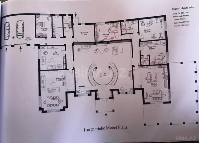 Satılır 12 otaqlı həyət evi/bağ evi 1 250 m², Bilgəh q., photo 23 from 32