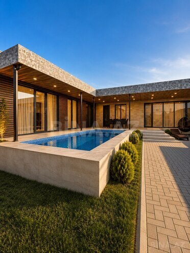 Satılır 4 otaqlı həyət evi/bağ evi 175 m², Mərdəkan q., photo 3 from 17
