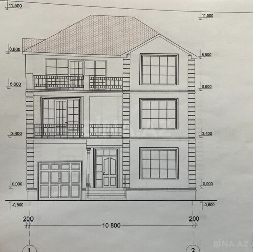 Satılır 9 otaqlı həyət evi/bağ evi 360 m², photo 10 from 14