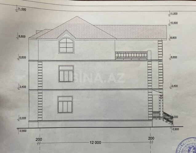 Satılır 9 otaqlı həyət evi/bağ evi 360 m², photo 8 from 14