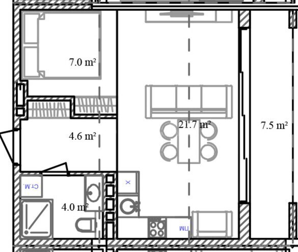 Satılır 1 otaqlı yeni tikili 53.3 m², Nardaran q., photo 17 from 18