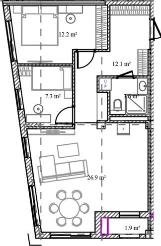 Продаётся 3-комн. новостройка 75.4 м², пос. Нардаран, photo 17 from 18
