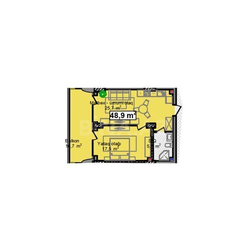 Satılır 2 otaqlı yeni tikili 65.6 m², Nardaran q., photo 8 from 9