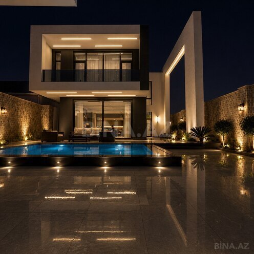 İcarəyə verilir 5 otaqlı həyət evi/bağ evi 400 m², Bilgəh q., photo 1 from 12