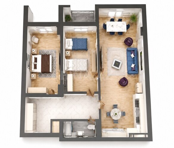 Продаётся 3-комн. новостройка 106 м², Наримановский  р., photo 6 from 7
