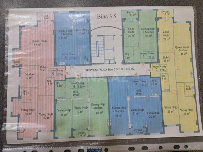 Satılır 4 otaqlı yeni tikili 171 m², Şah İsmayıl Xətai m., photo 8 from 9