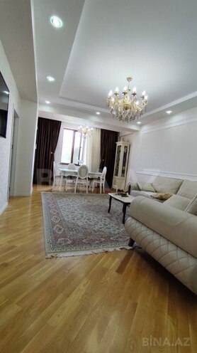 İcarəyə verilir 3 otaqlı yeni tikili 90 m², Həzi Aslanov m., photo 1 from 16
