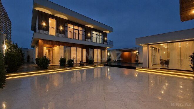 İcarəyə verilir 5 otaqlı həyət evi/bağ evi 350 m², Buzovna q., photo 1 from 18