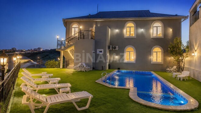 İcarəyə verilir 5 otaqlı həyət evi/bağ evi 350 m², Badamdar q., photo 1 from 30