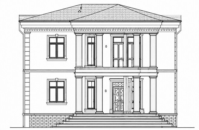 Satılır 8 otaqlı həyət evi/bağ evi 450 m², Badamdar q., photo 3 from 6